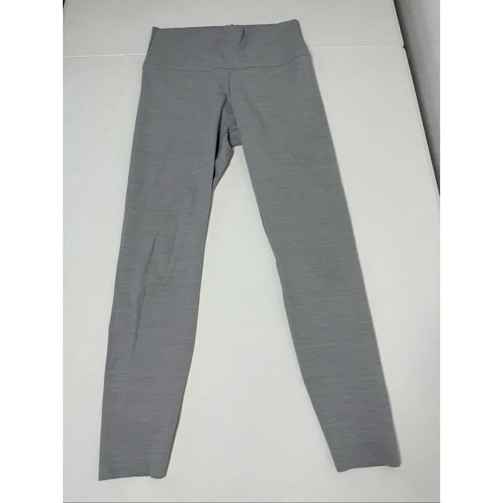 Nike Yoga Luxe High Waisted 7/8 Inflation Leggings Grey Size M
